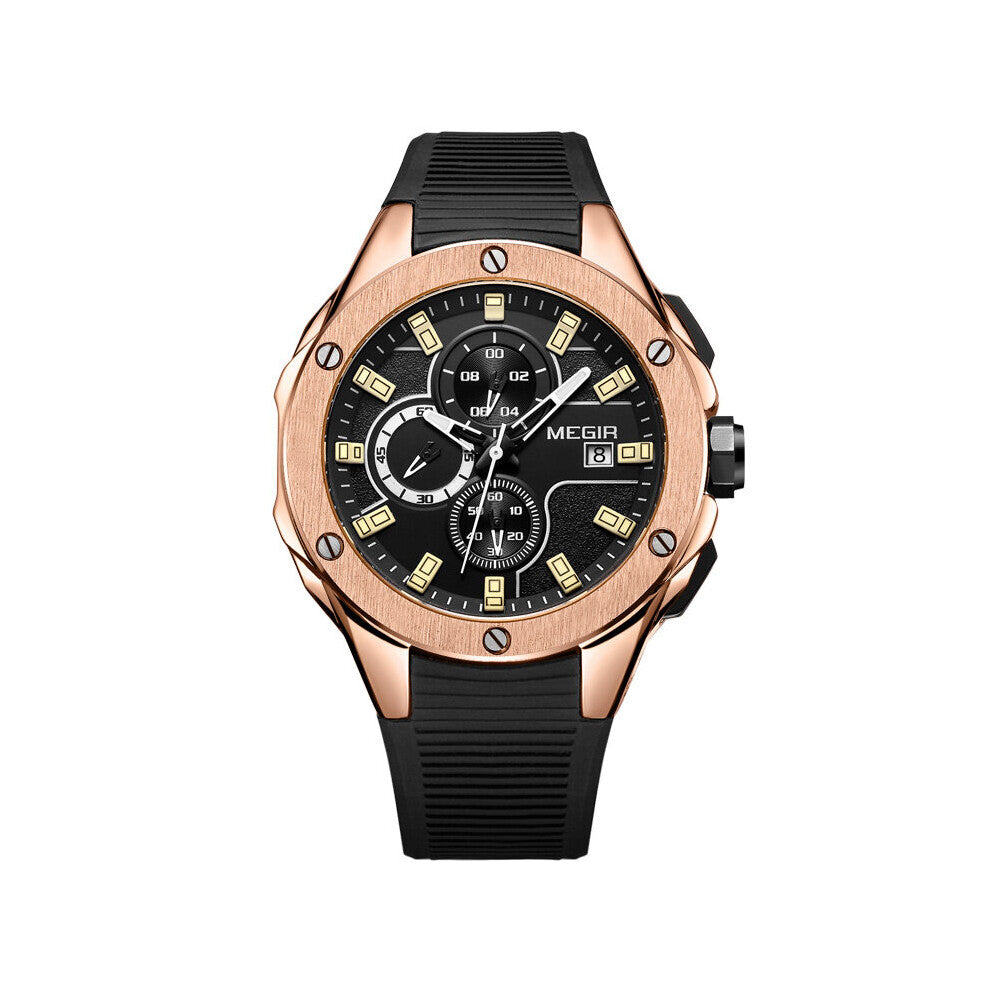 Men Sport Watch Top Waterproof Luminous Chronograph Quartz Army Military Watches Clock Relogio Masculino