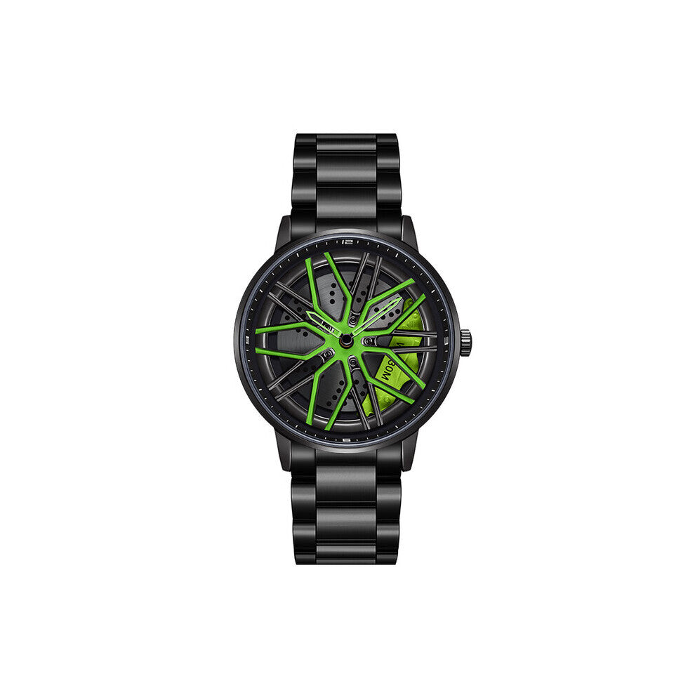 Mens Sports Watches Men Business Stainless Steel Mesh Belt Quartz Luminous Clock Man Casual Leather Watch110