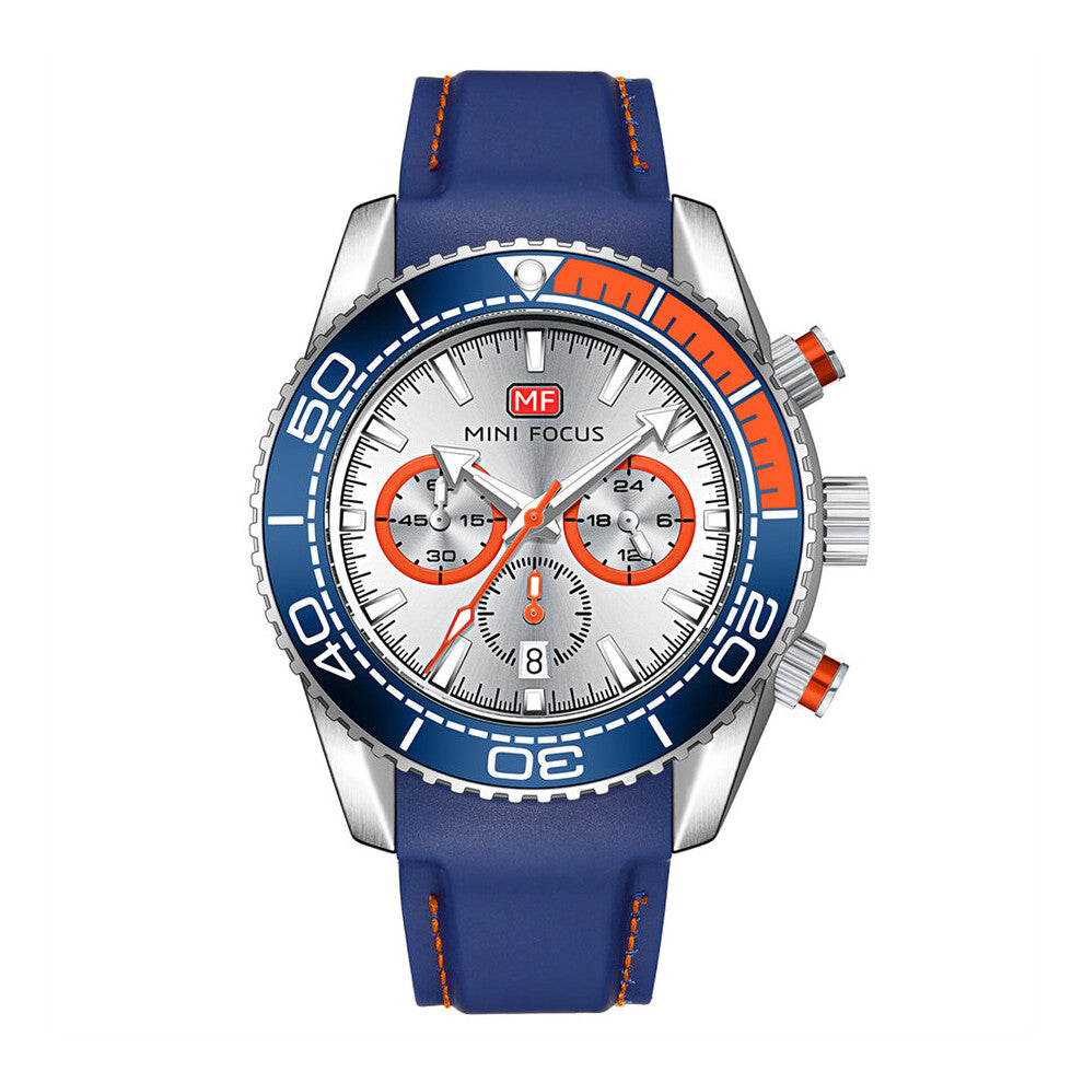 Watch For Men Multifunction Sports Wrist Watches Waterproof Relogio Masculino Reloj Hombre Silicone Strap 0426