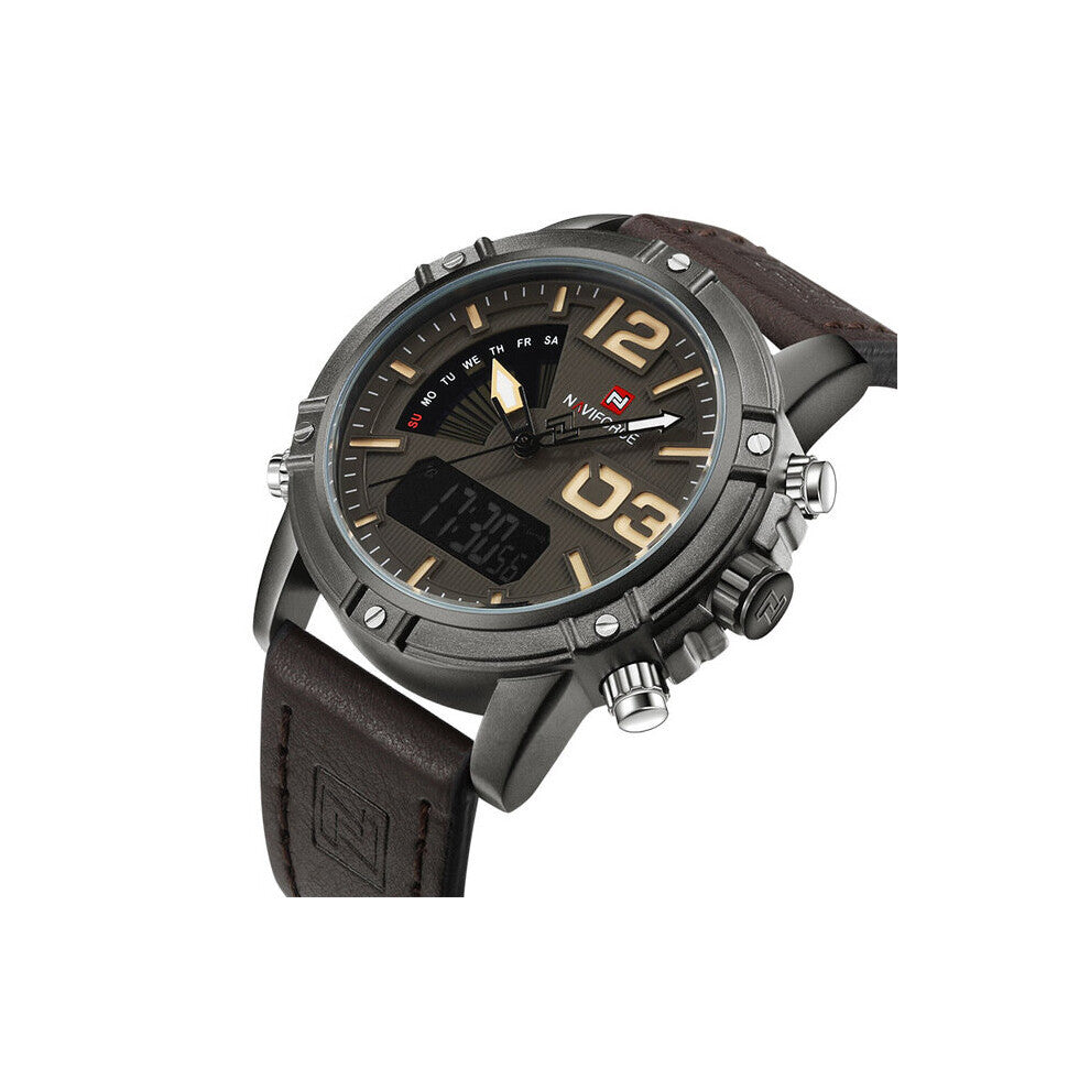 Men Clock Male Military Watches Men's Quartz Analog Led Digital Sport Wrist Watch relogio masculino