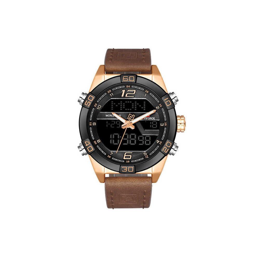 Men WatchBrand Sports Watches Men's Waterproof Quartz Date Clock Man Leather Army Military Wrist Watch