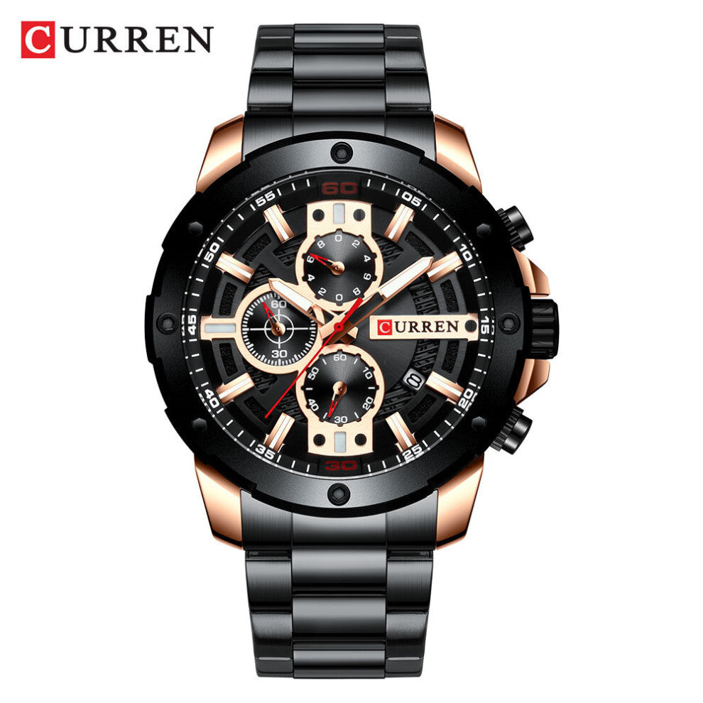 Stainless Steel Mens Watches Men Watch Sport Watch Men Waterproof Clock Man Wristwatch Relogio Masculino