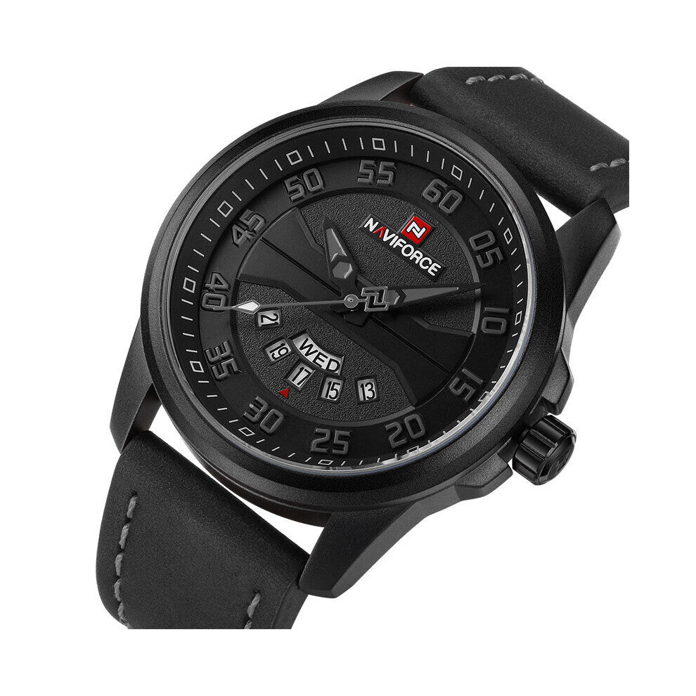 Men Casual Watches Men's Quartz Clock Man Leather Strap Army Military Sports Wrist Watch