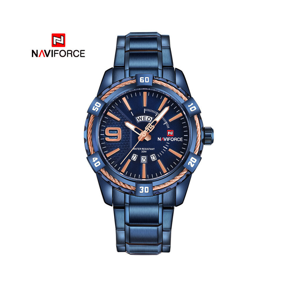 Casual Waterproof Quartz Watch Men Military Stainless Steel Sports Watches Man Clock Relogio Masculino