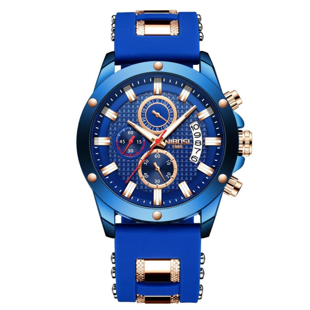 Relogio Masculino Mens Watches Top Unique silicone Waterproof Wrist Watch Men Sport Quartz Clock