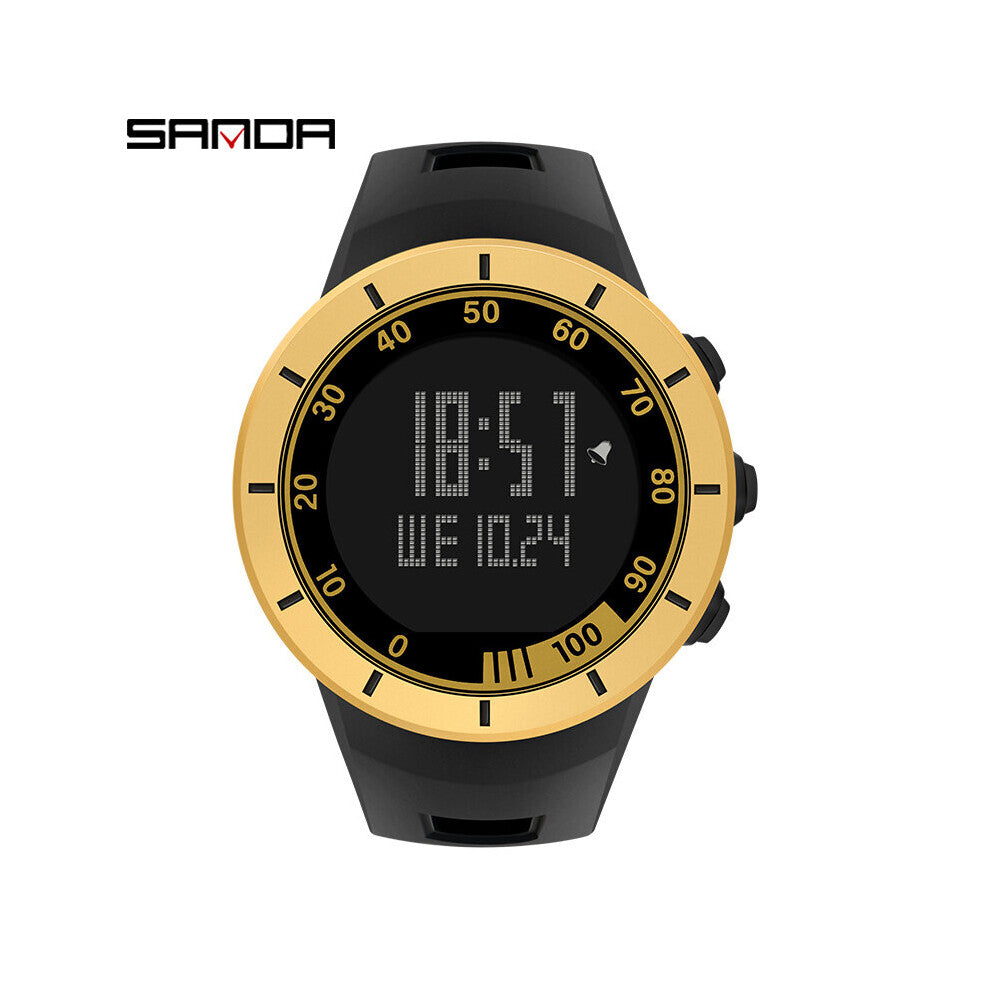 Top Mens Luminous Digital Display Military Watches Sports Chronograph 50M Waterproof Electronic Watch 9001