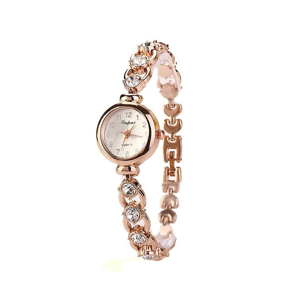 Women Watches Dress Gift Creative Ladies Clock Bracelet Watch Round Analog Clock Wrist Watches Ladies'