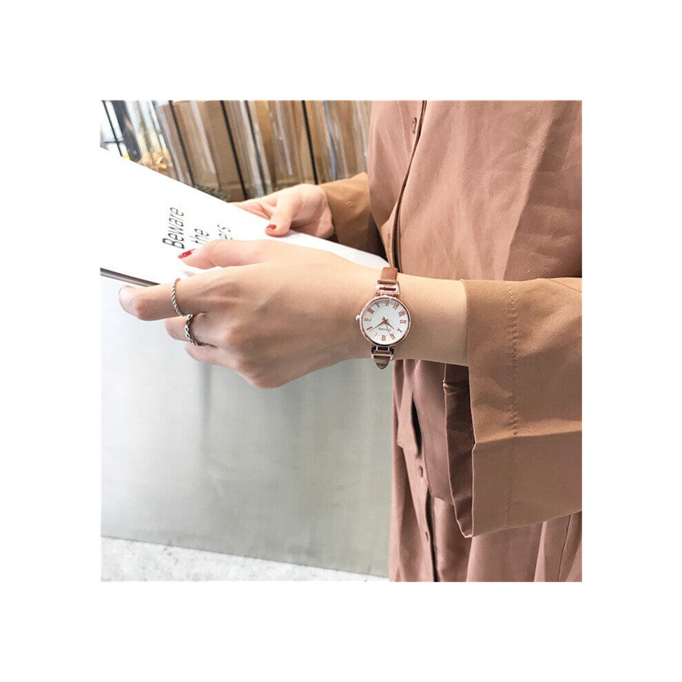 Women's Vintage Watches for Women Dial Wristwatch Leather Strap Wrist Watch High Ladies Bracelet Watches