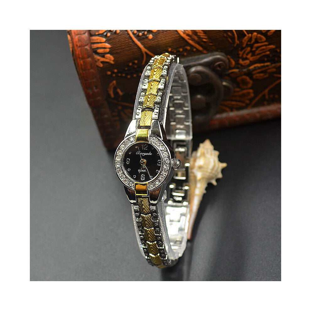 wrist watch Women's girl Metal Alloy band quartz Bracelet Watches 906