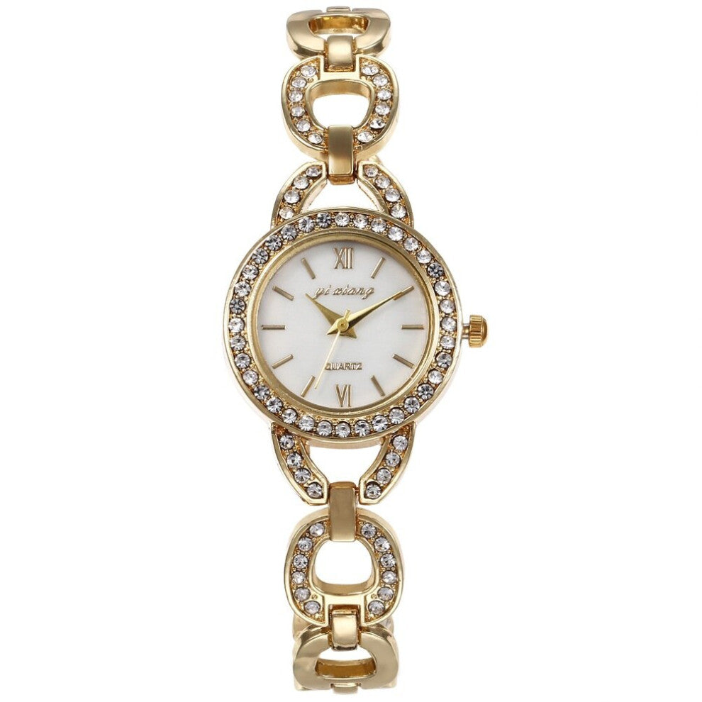 Women's Bracelet Watches Rose Silver Ladies Watch Womens Quartz Dress Wristwatch Relogio Feminino