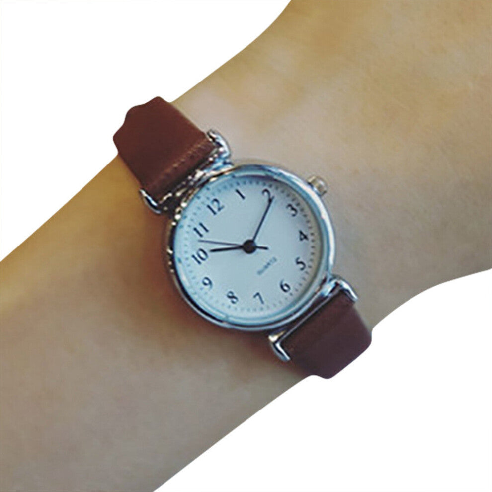 -2020 Retro Vintage Women Watches Small Ladies Wristwatches Vintage Leather Bracelet Watch Female Clock relogio F