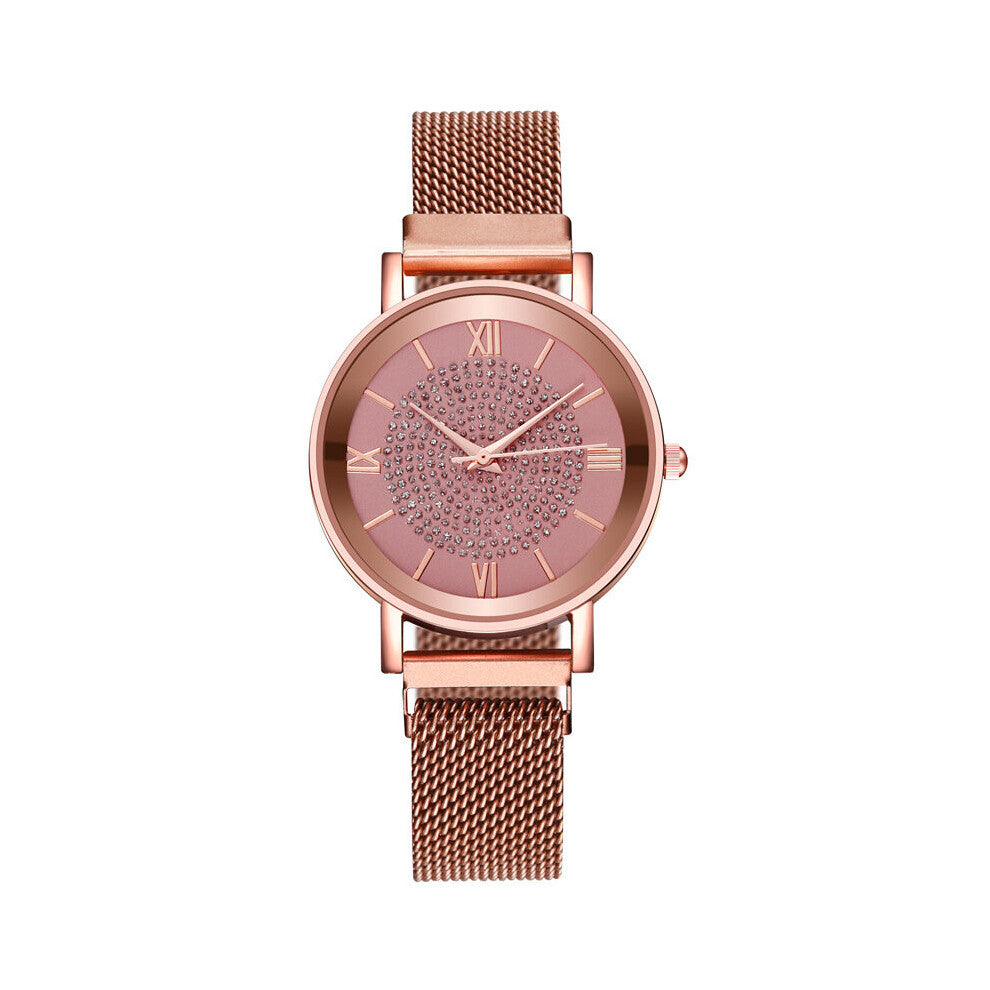 Women Watches Diamond Rose Ladies WristWatches Magnetic Woman Bracelet Watch For Female Clocks Relogio Feminino