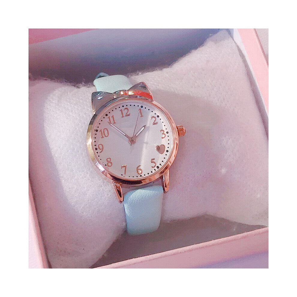 1Pcs Pink Sakura Moon Star Moon Girlfriends Cartoon Girls Bracelet Watch Watch Women Girls Watches