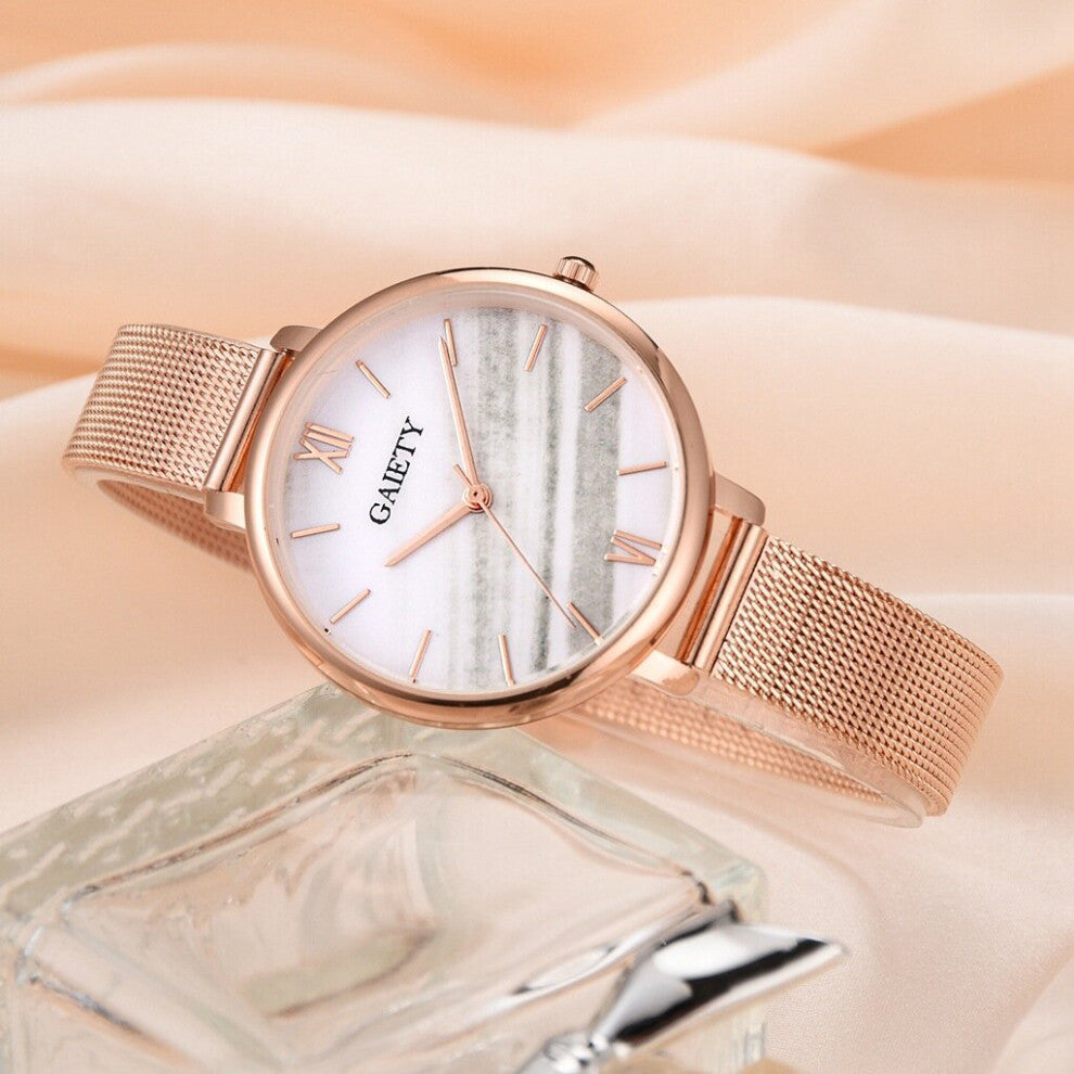 Watch Women Rose Water Drill Bracelet Watch Jewelry Ladies Female Hour Casual Quartz Wrist Watches Modern Stylish