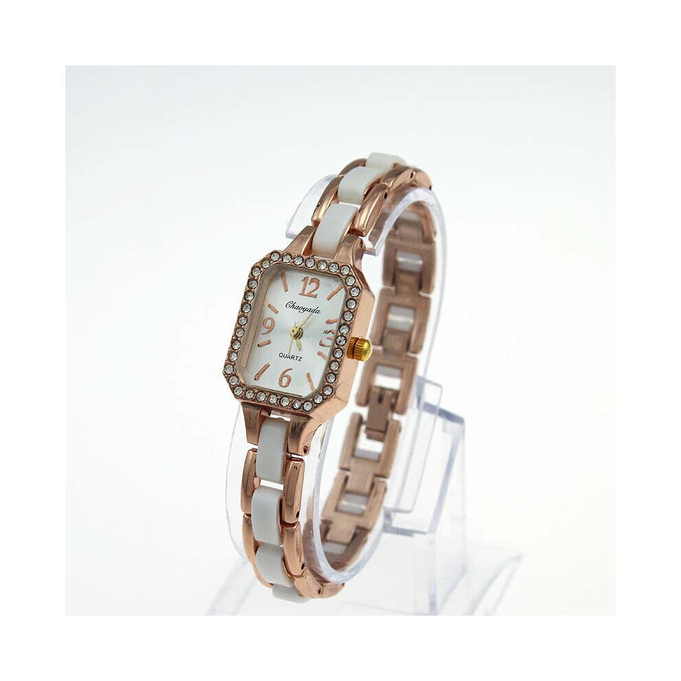 Women Watches Casual Bracelet Watch Women Relogio Leather Rhinestone Analog Quartz Watch Clock Female Montre Femme