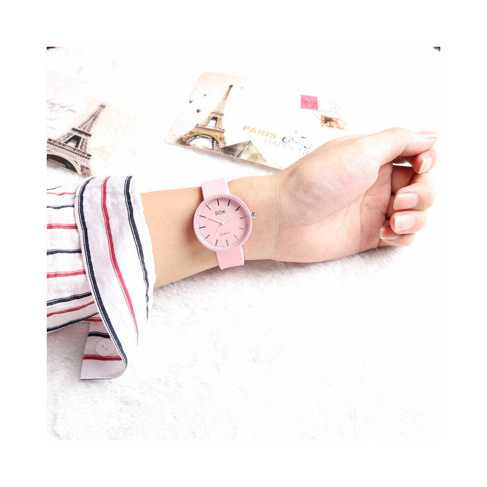Relogio Feminino Women Watches Creative Silicone Ladeis Watch Quartz Wrist Bracelet Watches For Women Clock