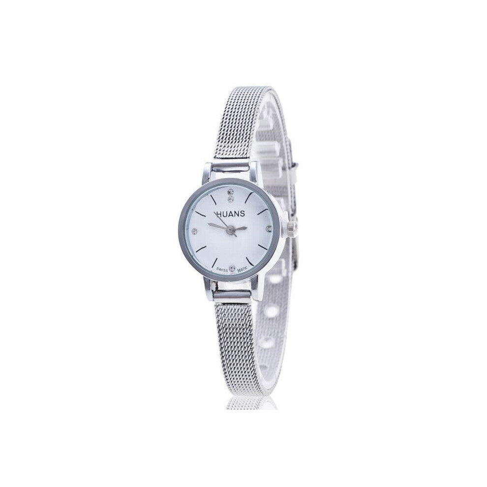 Women Watches Rhinestone Lady Wristwatches Leather Causal Dress Watch Women Quartz Watch Bracelet Watches