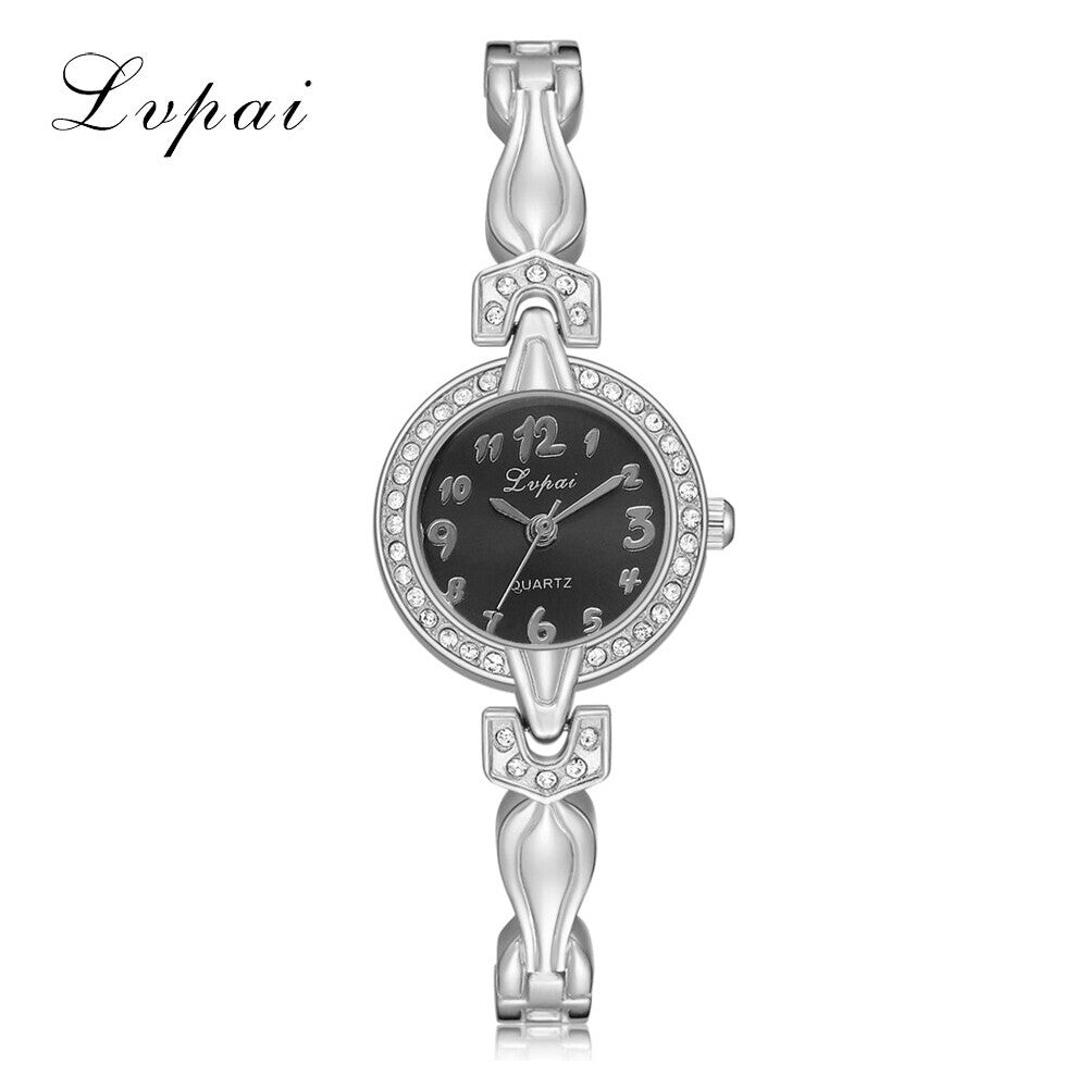 Ladies watch Casual Female Quartz WristWatch Alloy strap Diamond Bracelet watches Relogio Feminino Zegarek Damski