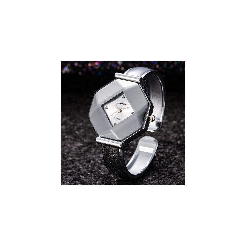 Women Watches Ladies Bracelet Watch Casual Leather Rhinestone Quartz Wristwatch Clock Gift Relogio Feminino