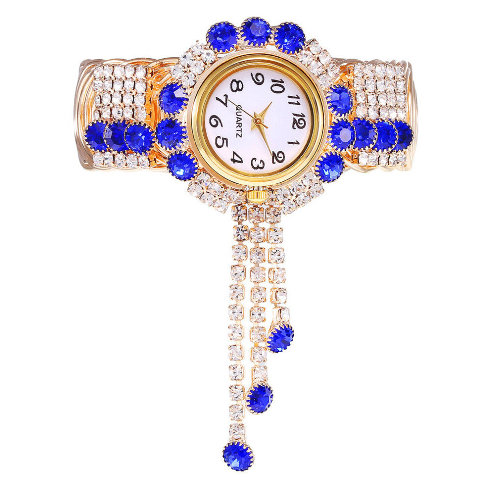 Women Ladies Bracelet Watches Rhinestone Stainless Steel Quartz Wristwatch Female Clock relogio feminino