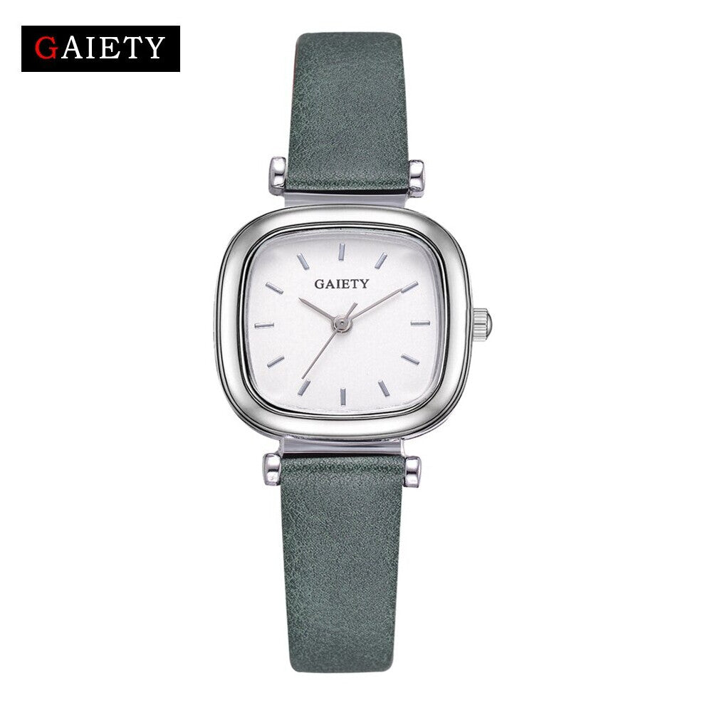Watch Women Leather Strap Square Sport Watch Casual Ladies Business Bracelet Watches For Women Female Clock
