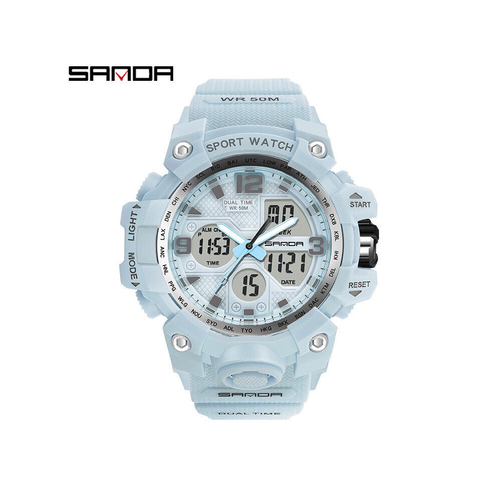 942 Women's Watches Version Sports Electronic Watch Sanda Top Luminous Student Men's Watch