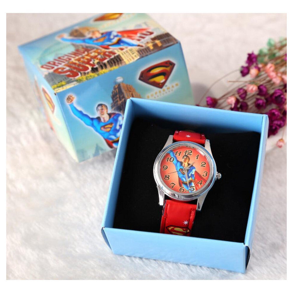 Cartoon Movie characters Children Wristwatch Kids Boys Girls Cartoon watches With Boxes S010