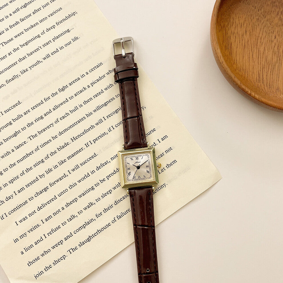 Watch Women Leather Strap Sport Watch Casual Ladies Business Bracelet Watches For Women Female Clock