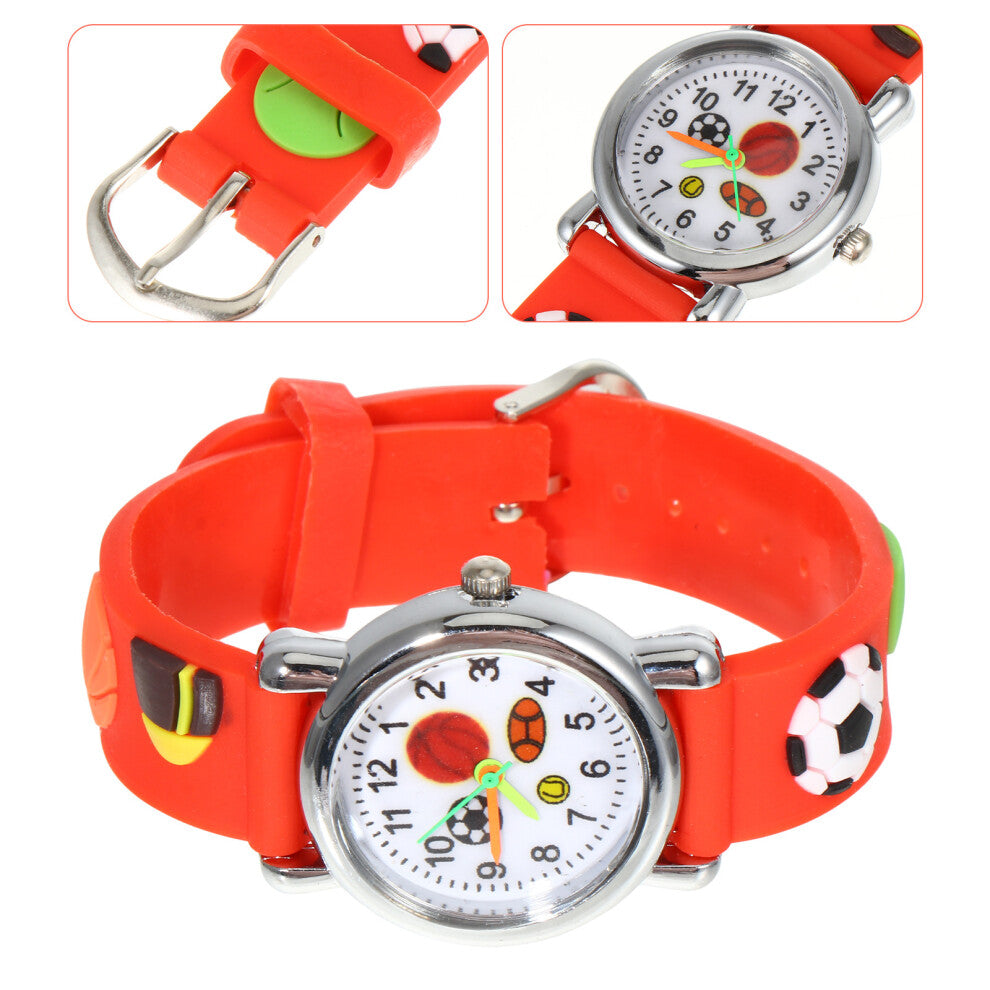 Watch Kids Watches Wristwatch 3D Cartoon Children Lovely Girls Boys 7 Age Silicone Ages Kid Toddler Wrist Gift Birthday Child