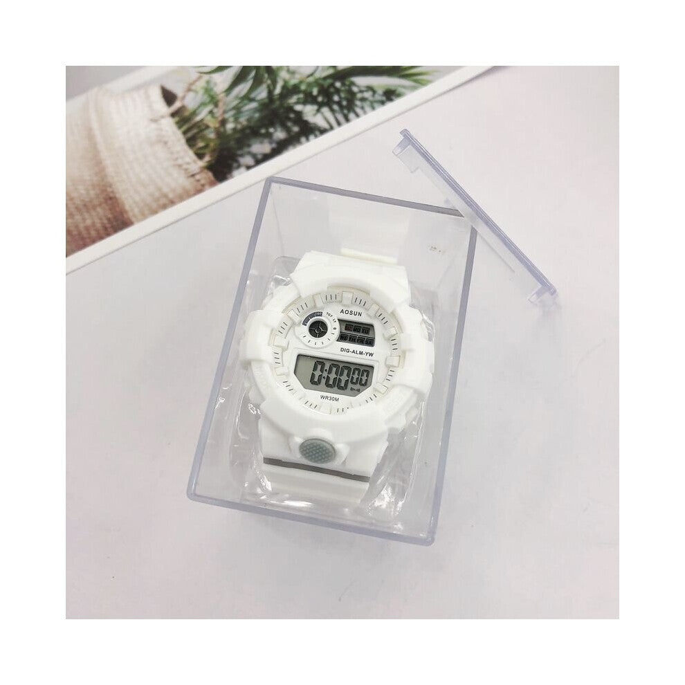 Macaroon chaoliu sports teenagers men and women electronic watches