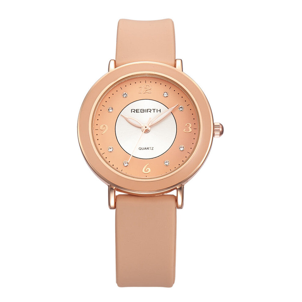Women Rhinestone Watch female sport Silicone band Wristwatch Ladies Dress Watches Relogio Feminino
