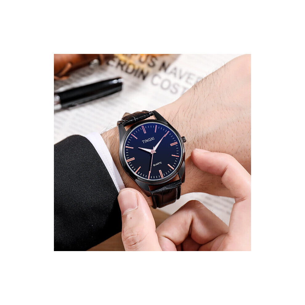 Casual Leather Strap Men Watches Montre De Luxe Homme Selling Products Erkek Saatleri Relogio