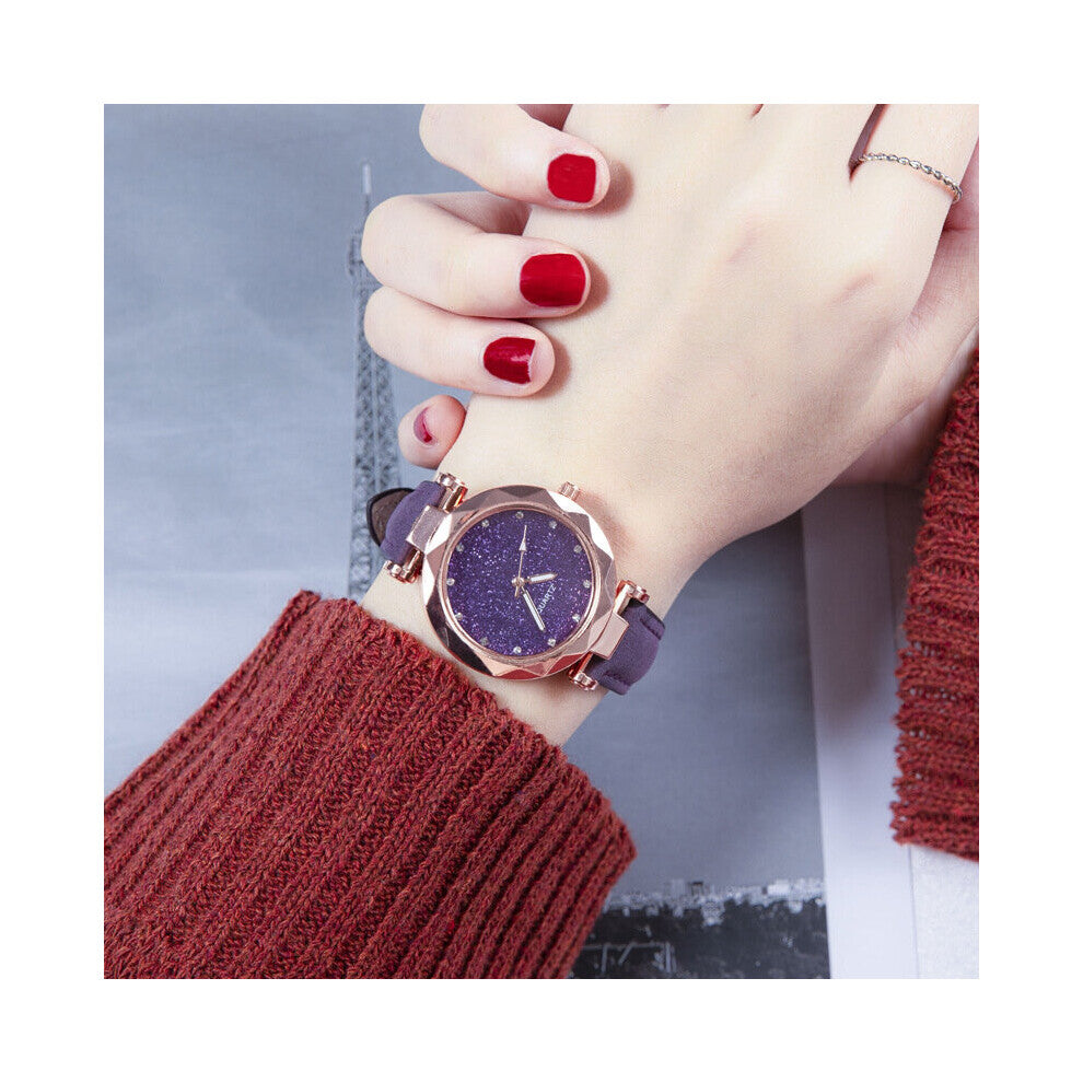 Women's Star Quartz Watch Casual Women's Watch Personality Female Student Watch Ladies Bracelet Watch Gift Watch