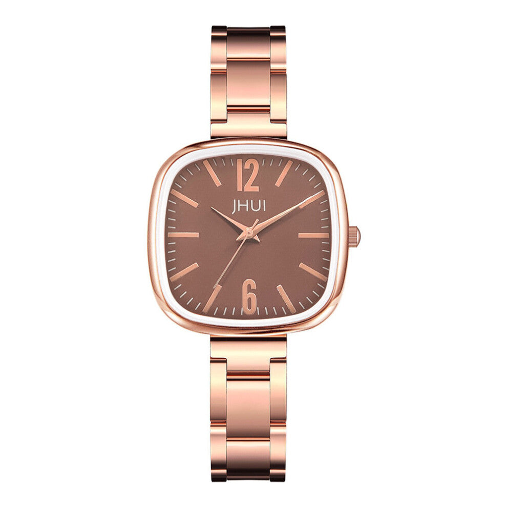 Womens Small Square Stainless Steel Bracelet Watch For Women Quartz Watches Ladies Wristwatches Relogio Feminino