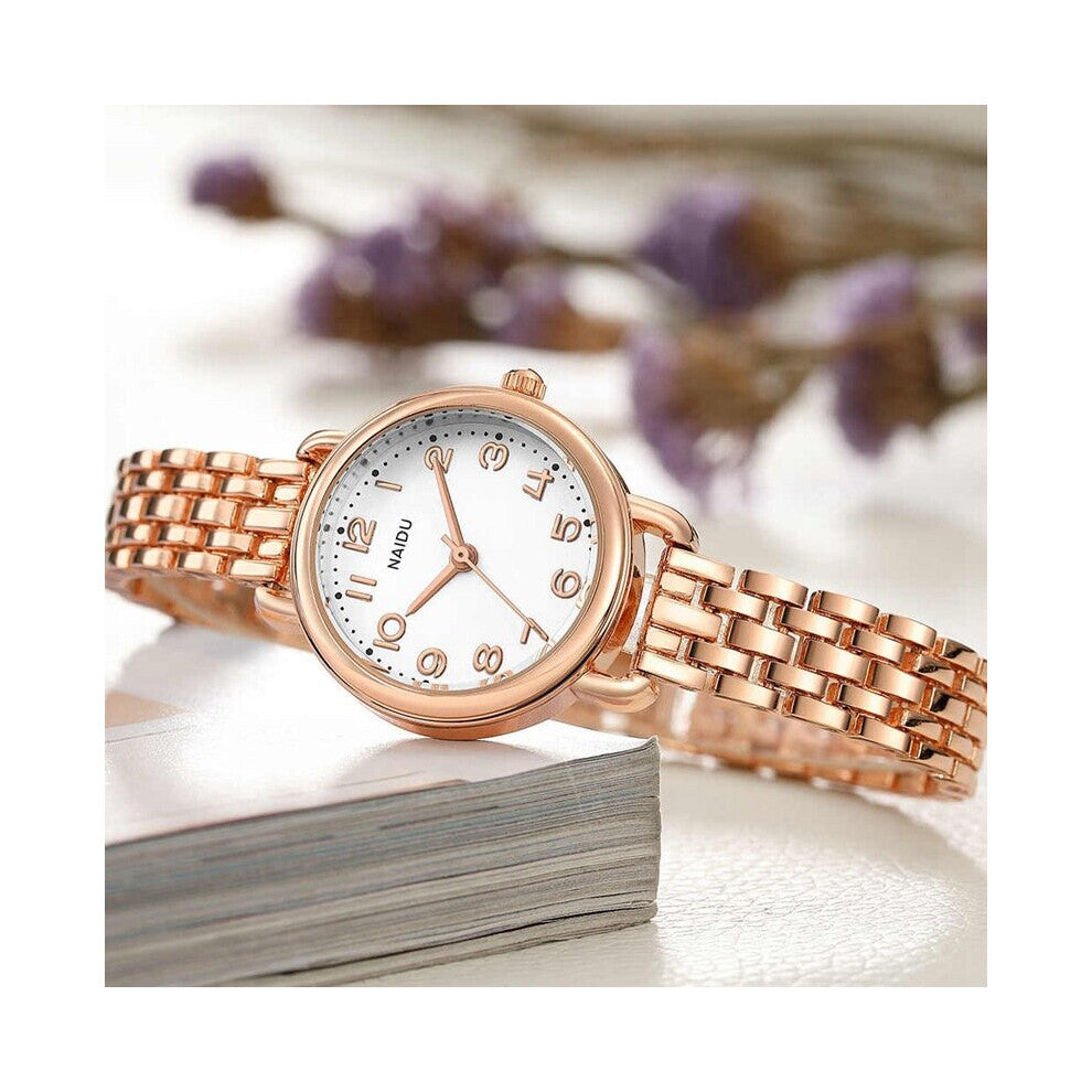Women Bracelet Watch Stainless Steel Quartz Wristwatch Analog Female Casual Clock Relogio Feminino