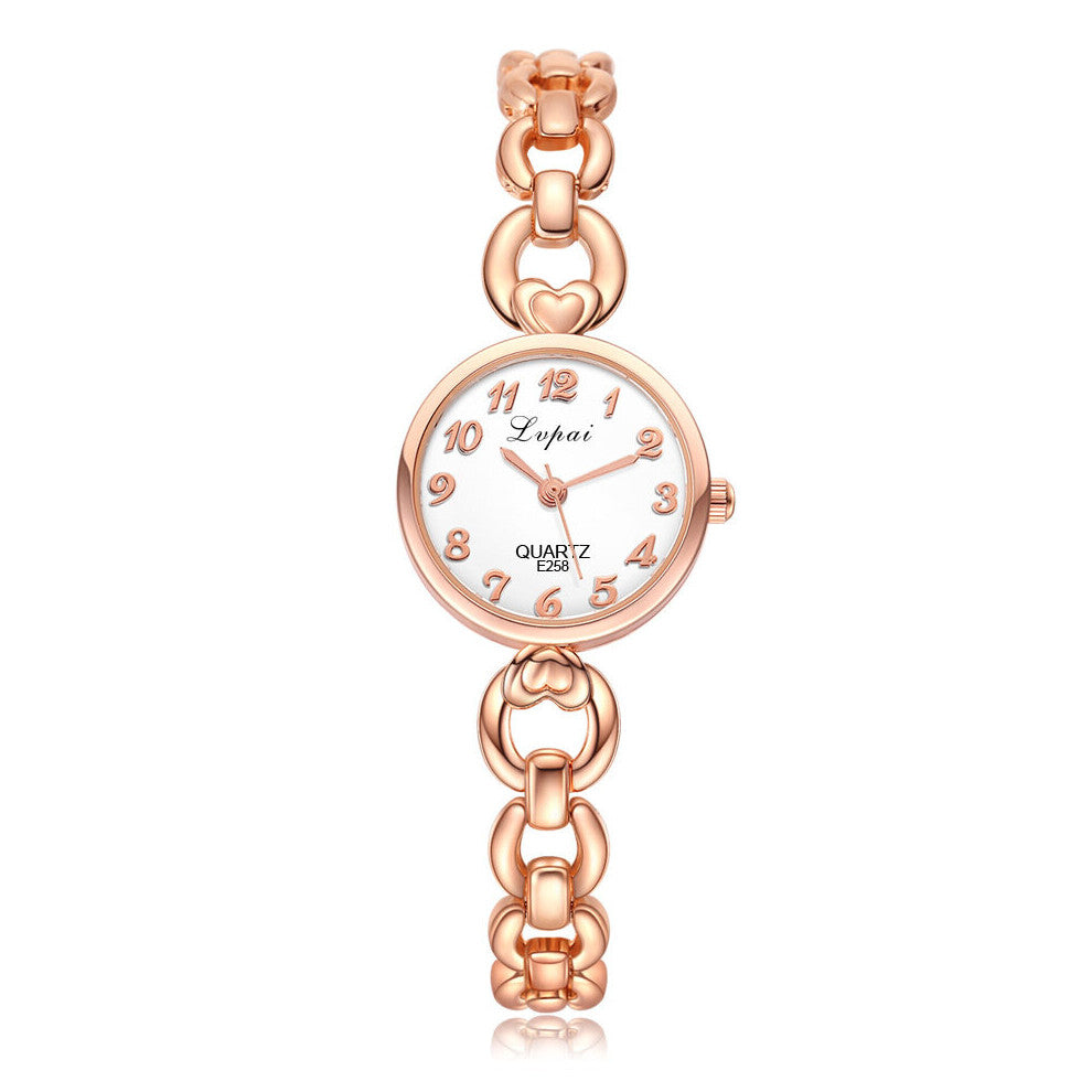 & Casual Diamond Alloy Ladies Bracelet Watches for Women Quartz Wristwatches Relogio Feminino