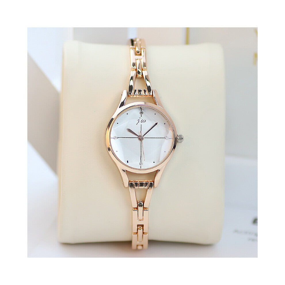 Bracelet Watch For Women Rose Ladies Wrist Watches Rhinestone Female Quartz relogio feminino