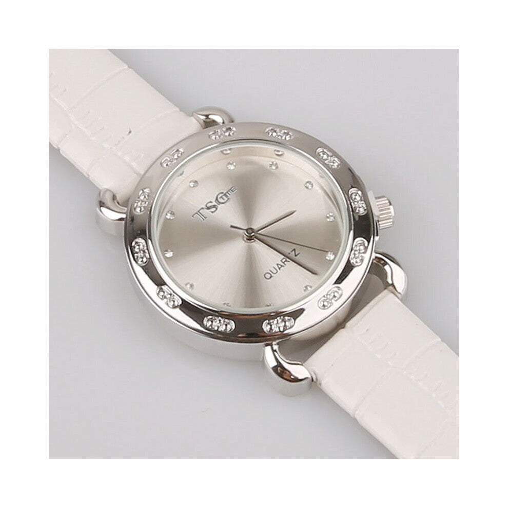 women office ladies rose stainless steel quartz wristwatch girls electronic waterproof dress bracelet watches