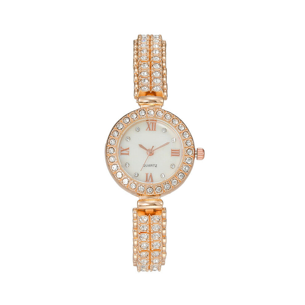 Womens Diamond Watch Stainless Steel Quartz Watch For Women Small Casual Bracelet Watches Relogio Feminino