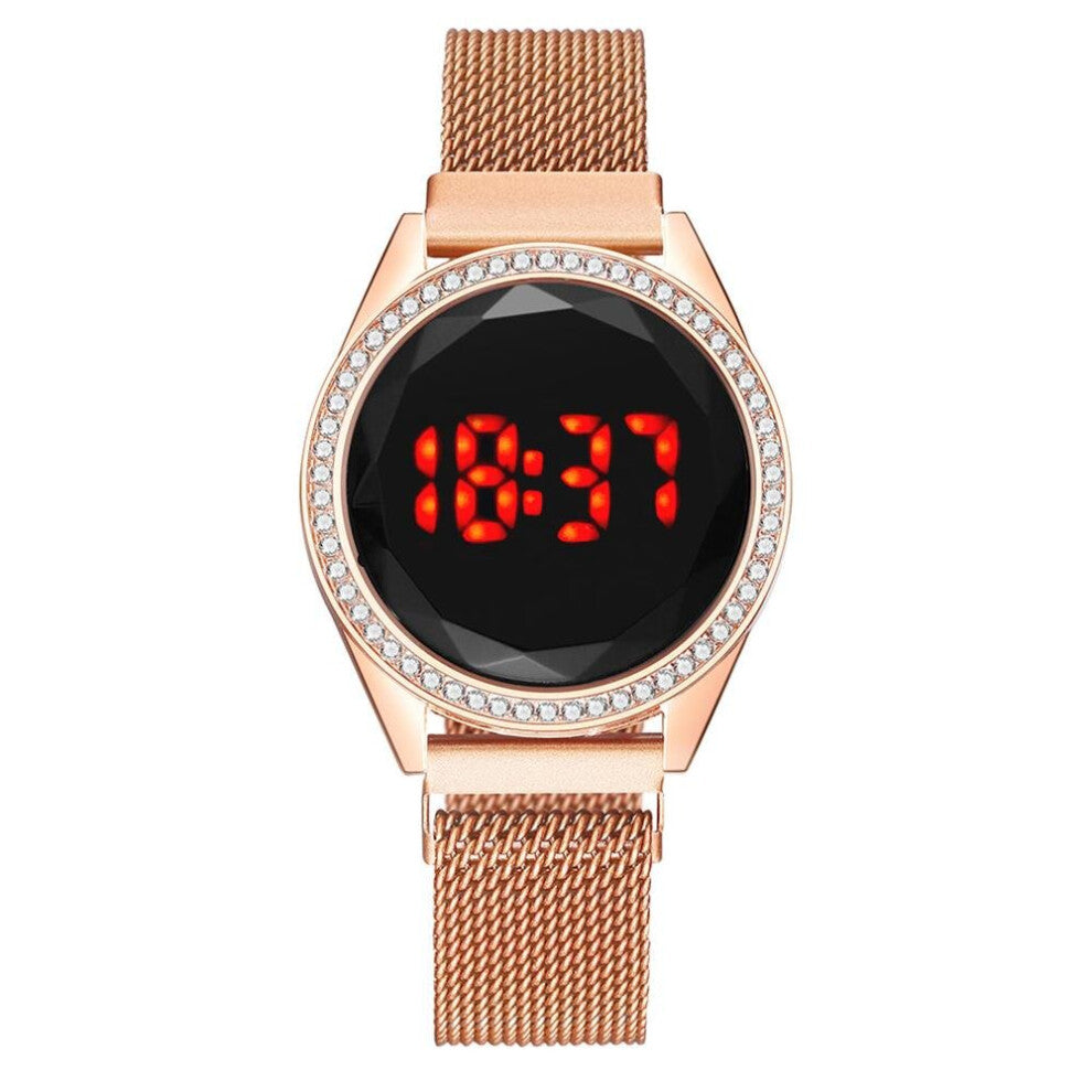 Arrival LED Women Magnetic Bracelet Watches Digital Wristwatch Ladies Relogio Feminino montre bracelet pour femme Saat