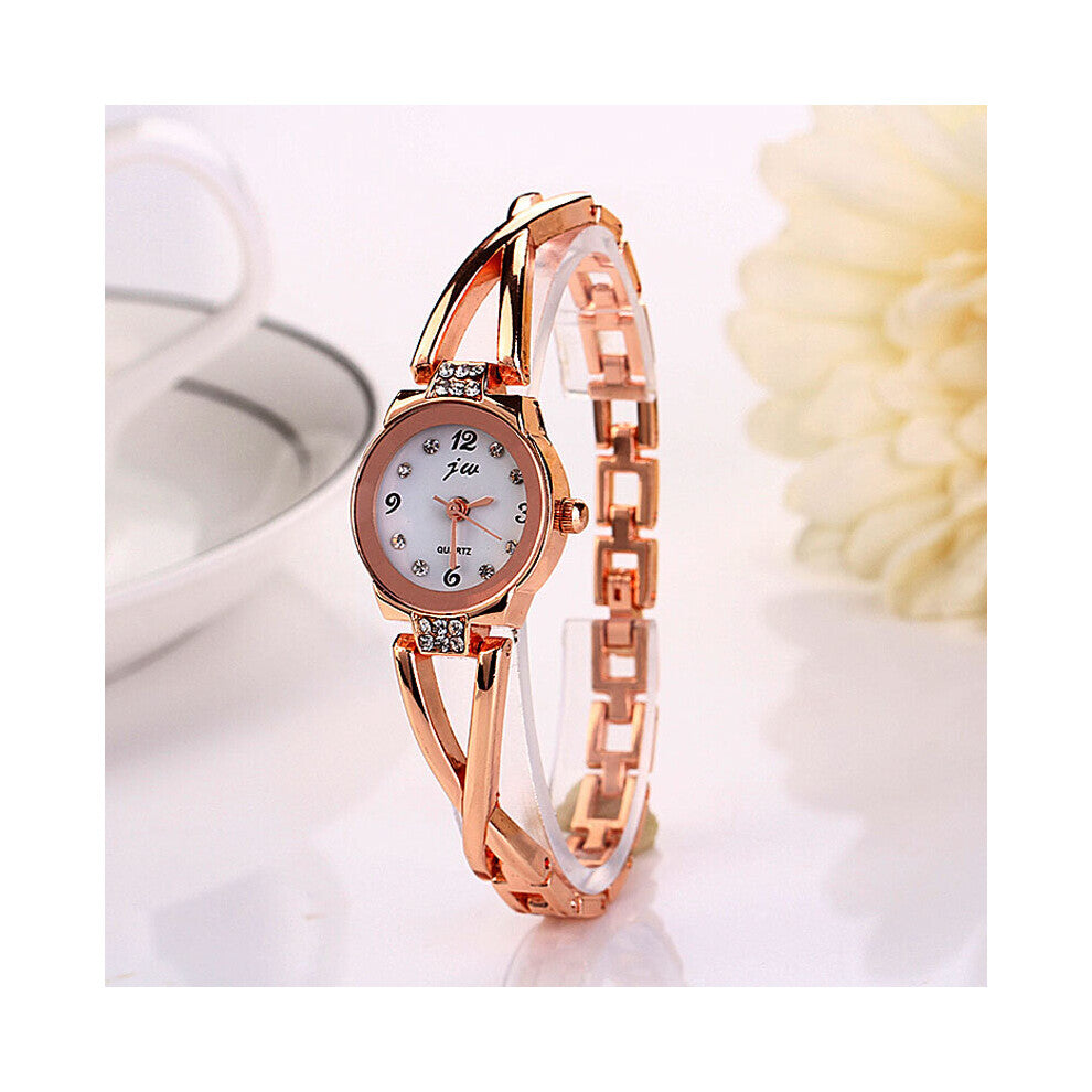 Quartz Wrist Watches For Women Girl Top Casual Bracelet Watch Ladies Quartz Stainless Steel Alloy Wrist Watches