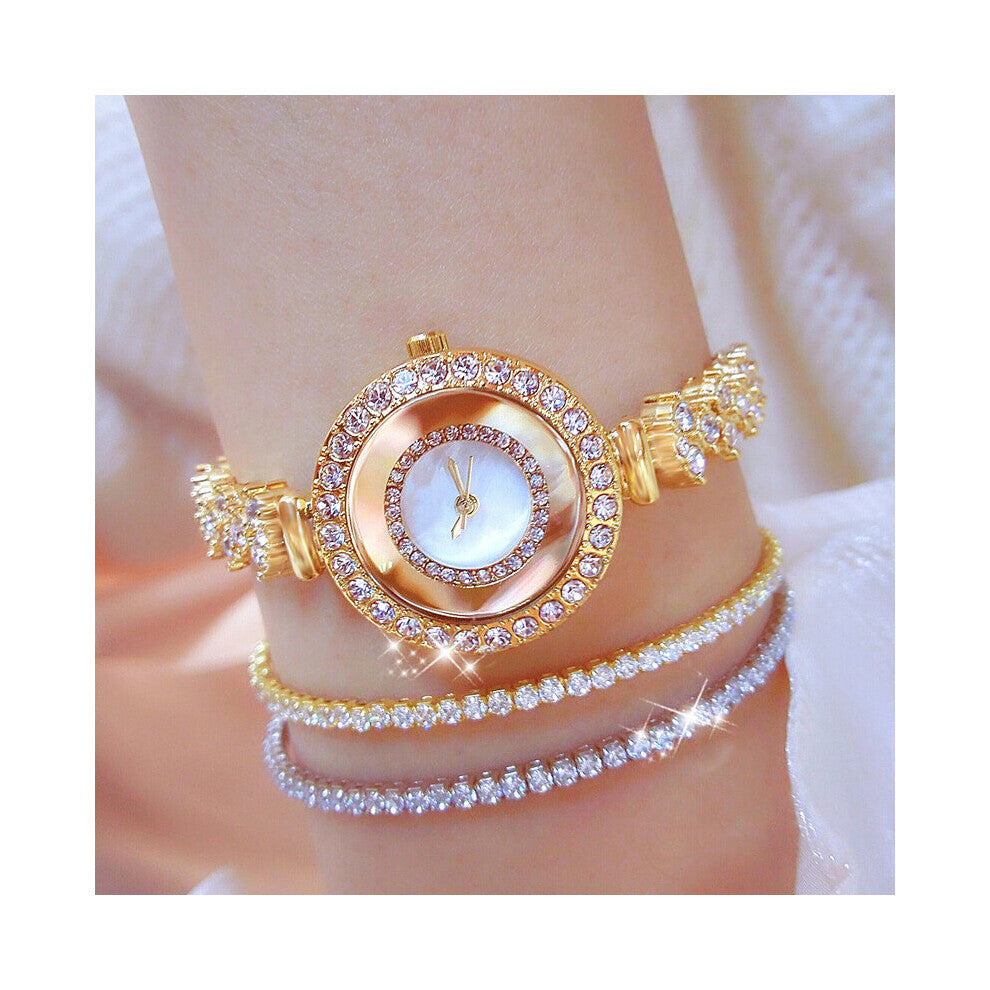 Women Watch Bracelet Watches Set for Ladies Diamond Rhinestones Quartz Wristwatch Relogio Feminino