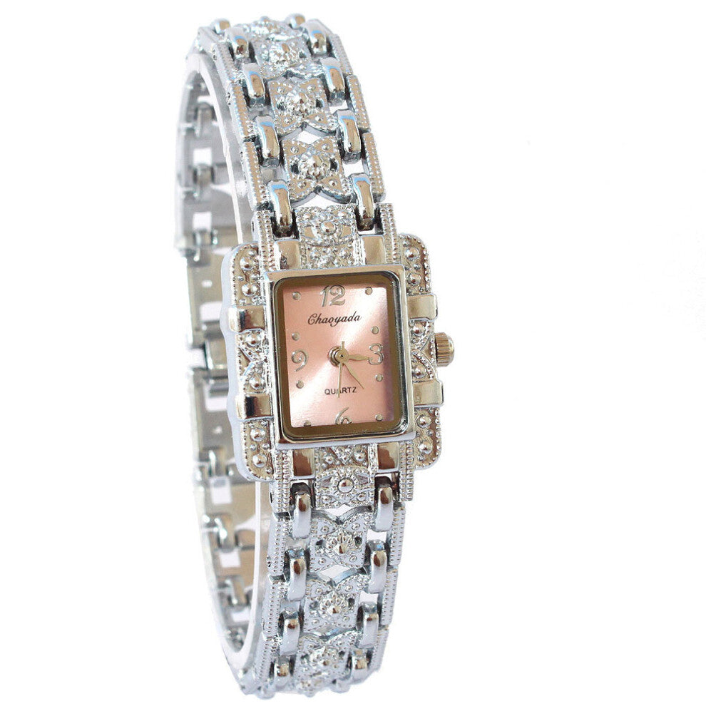 Hollow Butterfly Watches Women Stainless Steel Quartz Bracelet Watch Ladies Dress Watches Clock relogios