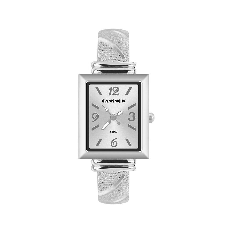 Women Watches Rose Quartz Ladies Wrist Clock Rectangle Bracelet Watch Sales Gift Dropshiping