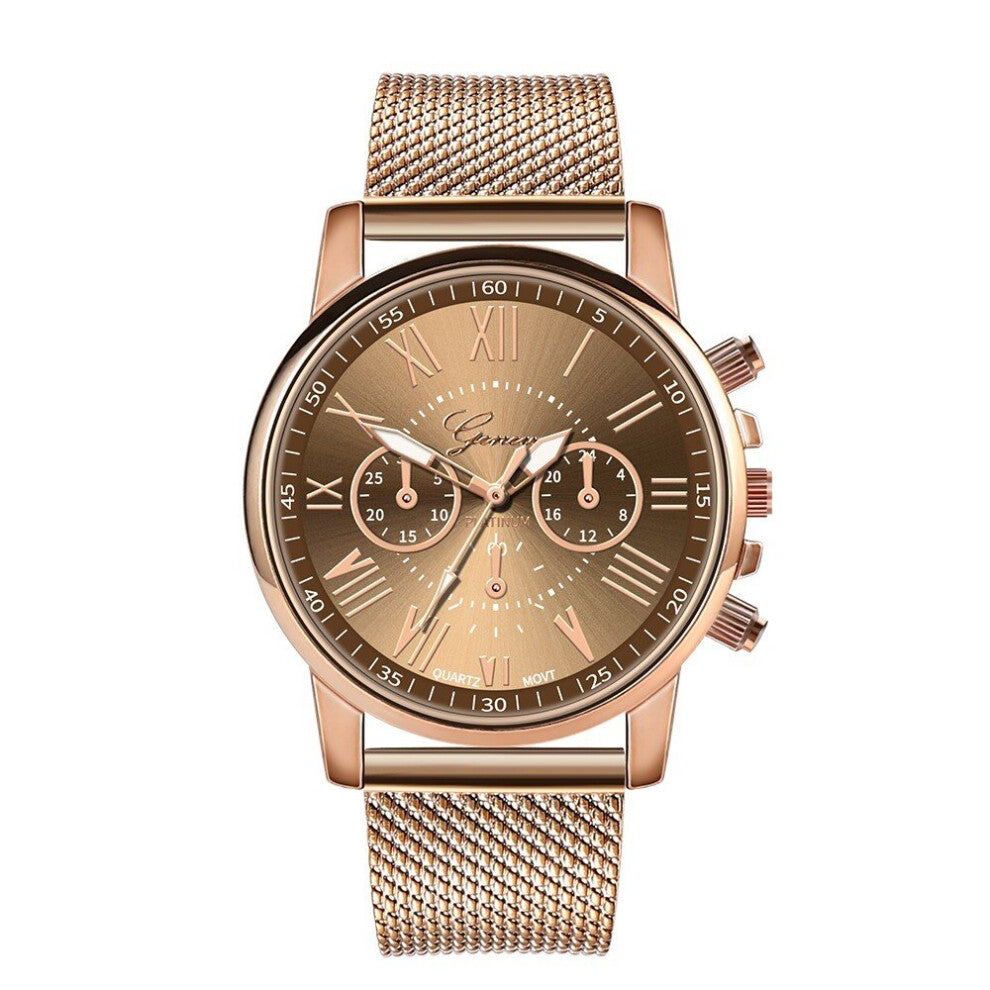 Rose Watch Women Bracelet Watches Top Ladies Casual Quartz Watch Steel Women's Wristwatch Montre Femme Relogio #1