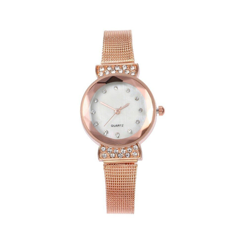 Women's Watch Ultra Thin Stainless Steel Quartz Watch Lady Casual Hours Bracelet Watches Women Female Clock Gift