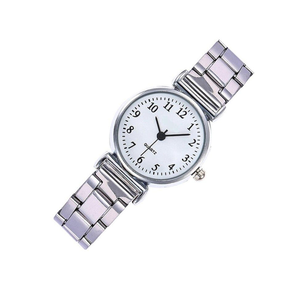 Stainless Steel Women's Watch Small Dial Casual Creative Bracelet Watch Ladies Quartz Watch #W