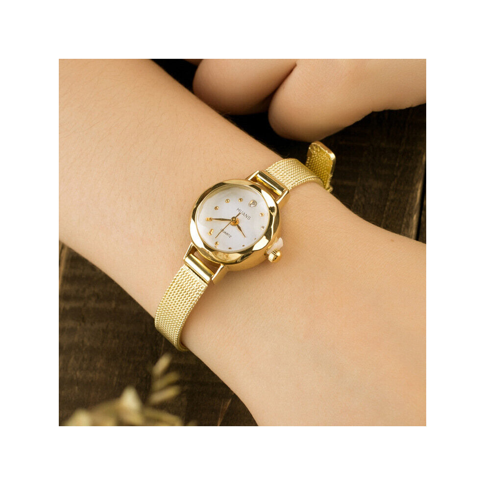 Top Women Watches Ladies Casual Quartz Bracelet Watch Women Metal Mesh Stainless Steel Dress Watches Relogio Feminino