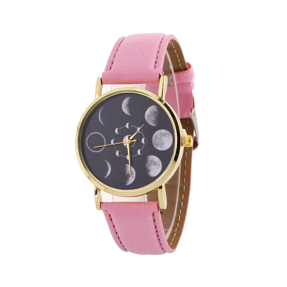 Moon Phase Series Bracelet Watch Women's Watch Personality Woman Watch Casual Quartz Watch Women's Watch