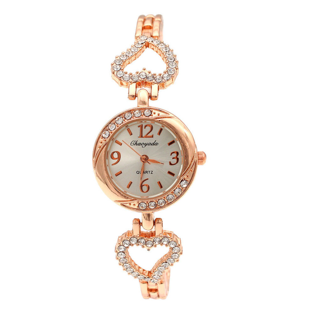 Women's Bracelet Watch Women Ladies Wrist Watches Bling Crystal Analog Clock Woman Dress Quartz Watch Montre Femme O140